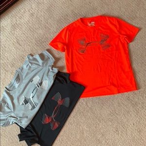 Boys Under Armour Tees!